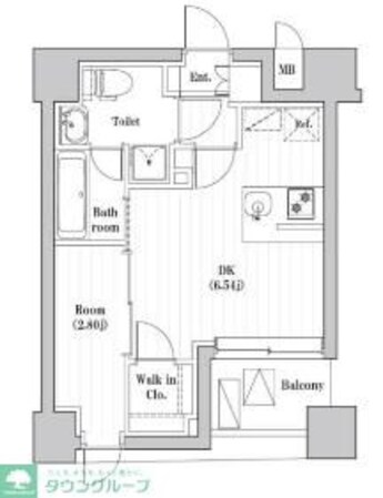 レジデンス文京春日の物件間取画像